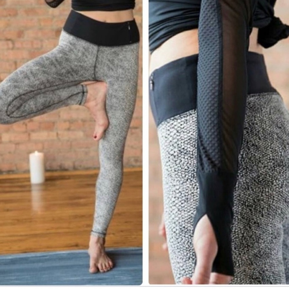 3/$20 deal! CALIA by Carrie Underwood Black and Gray‎ Leggings